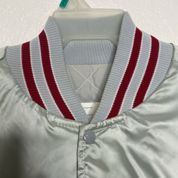 DeLong Men’s Vintage Nylon Bomber Jacket WPL 8936 NWOT - Picture 3 of 8